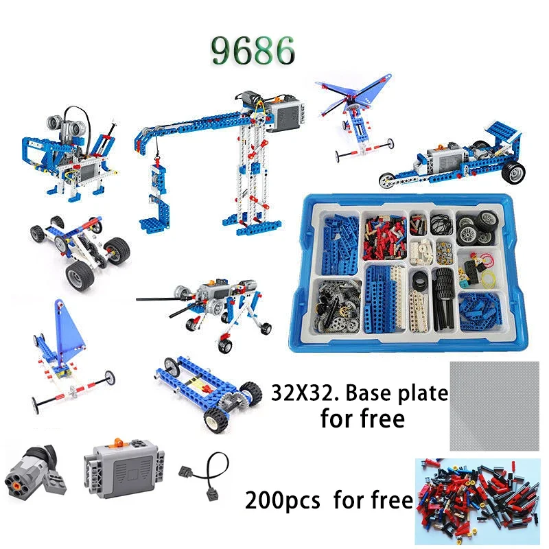 Renewable Energy Lego - 9686 Parti ad alta tecnologia Parti