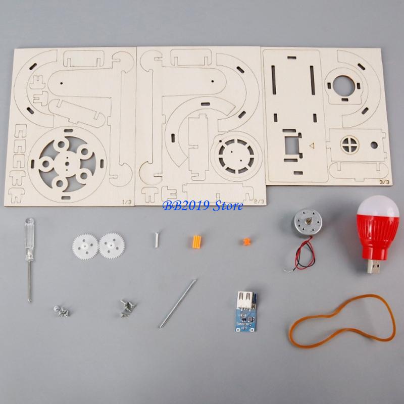 Renewable Energy For Kids - Q0KB Giocattolo scientifico interattivo in legno
