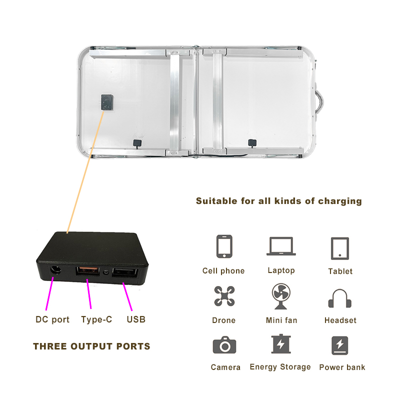 Pannello di caricabatterie sol - Folding Solar Panel recensione e prezzo
