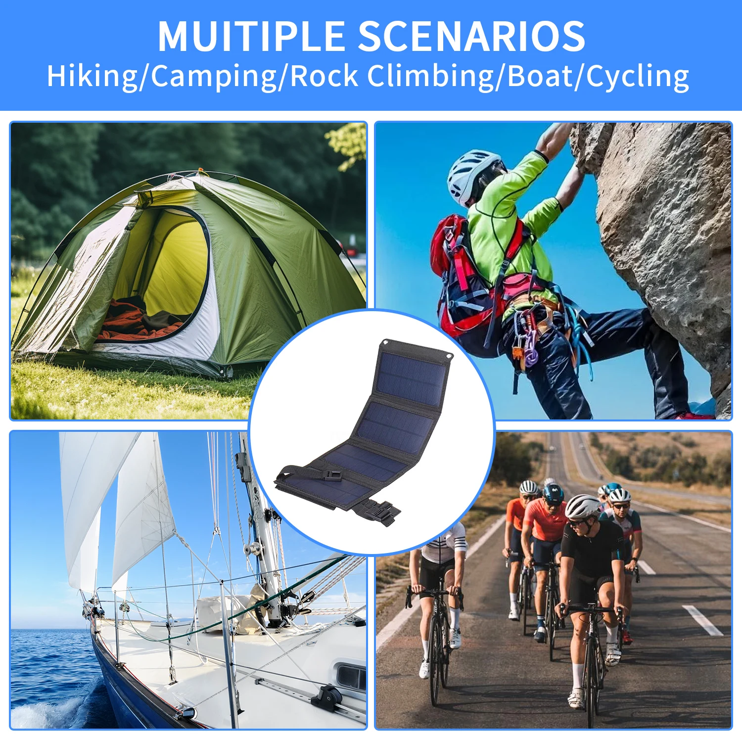 Pannello Solare Pieghevole 20W - Folding Solar Panel recensione e prezzo