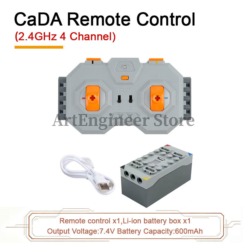 CaDA Power Functions Motore Se - Renewable Energy Lego recensione e prezzo