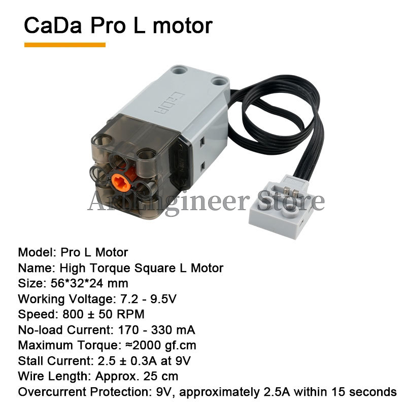 CaDA Power Functions Motore Se - Renewable Energy Lego recensione e prezzo