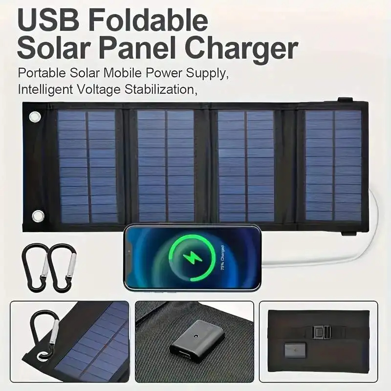 Pannello solare pieghevole USB - Folding Solar Panel recensione e prezzo